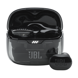 JBL Tune Buds Ghost Edition - Black Ghost - True wireless Noise Cancelling earbuds - Hero